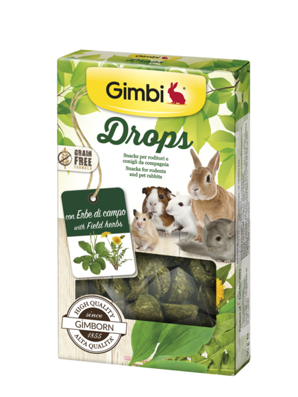 Snack > GIMBI Drops con erbe di campo | GIMBORN