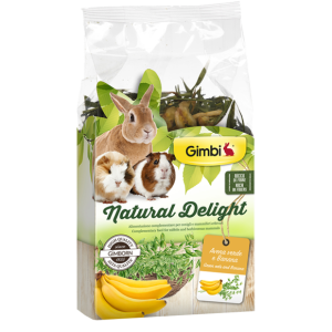 Fieni e erbette > GIMBI Natural Delight avena verde e banana | GIMBORN
