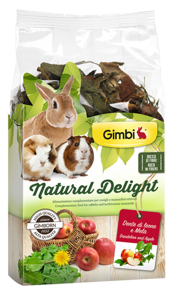 Fieni e erbette > GIMBI Natural Delight dente di leone e mela | GIMBORN