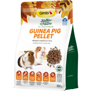 Alimenti > GIMBI MOTHER NATURE GUINEA PIG PELLET 500G | GIMBORN