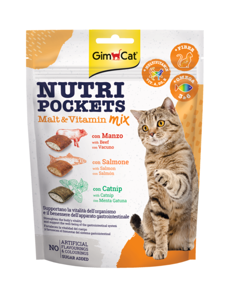 Snack > Nutri Pockets Malt-Vitamin Mix 150g | GIMBORN
