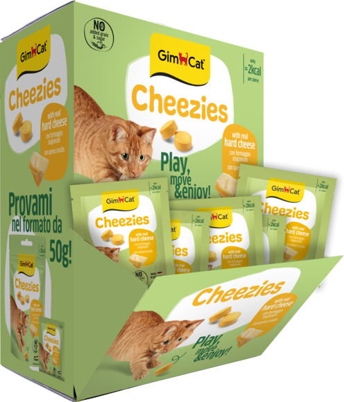 Tabs > PALLINE AL FORMAGGIO 60x10g | GIMBORN