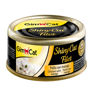 Alimenti umidi > ShinyCat Filet Pollo con mango 70g | GIMBORN