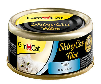 Alimenti umidi > SHINYCAT FILET TONNO 70G | GIMBORN