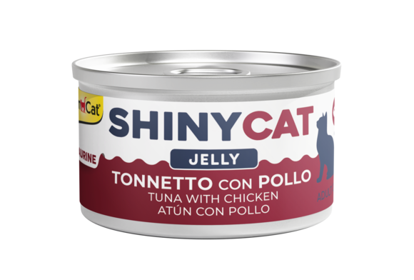 Alimenti umidi > ShinyCat TONNETTO CON POLLO in gelatina | GIMBORN
