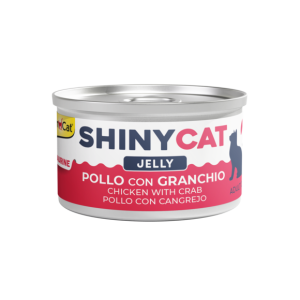Alimenti umidi > ShinyCat POLLO CON GRANCHIO in gelatina | GIMBORN