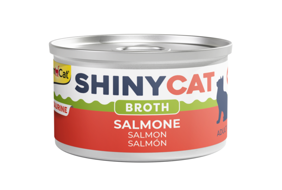 Complementary food > ShinyCat  SALMONE IN BROTH 70g | GIMBORN