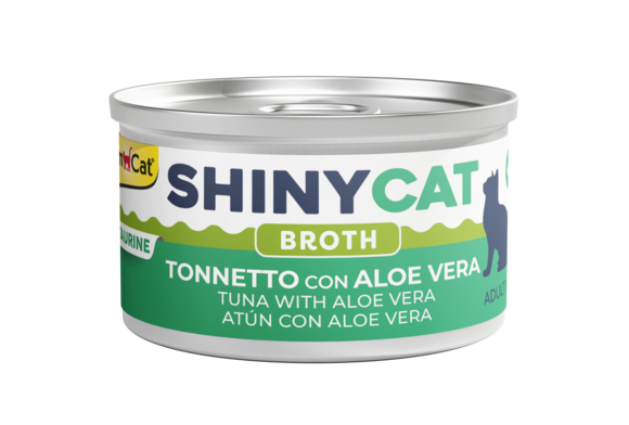 Alimenti umidi > ShinyCat TONNETTO ALOE VERA in Brodo di cottura | GIMBORN