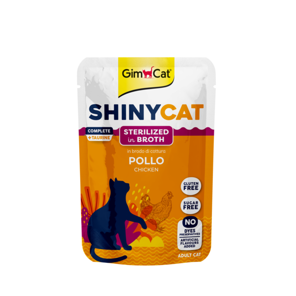 Complementary food > ShinyCat Sterilized Chicken 70g | GIMBORN