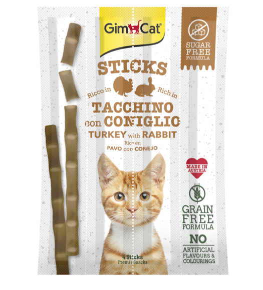 Çubuklar > STICKS turkey & rabbit 4PZ | GIMBORN
