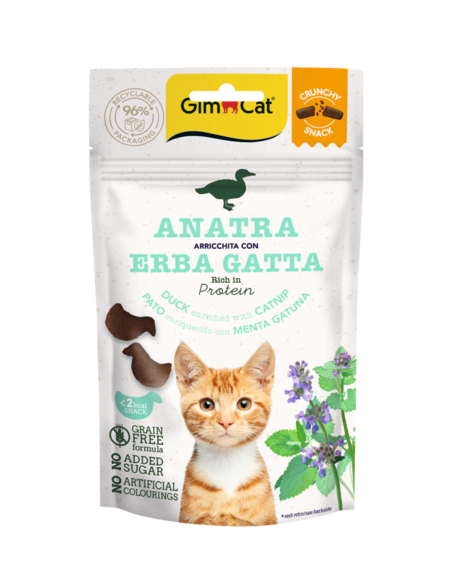 Atıştırmalıklar > Anatra arricchita con Erba Gatta 50g | GIMBORN