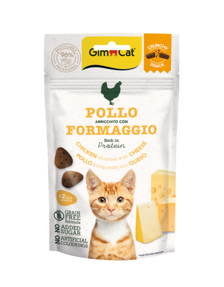 Snack > Pollo arricchito con Formaggio 50g | GIMBORN