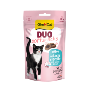 Snacks > DUO SOFT SNACKS with Salmon & Trout 50G | GIMBORN
