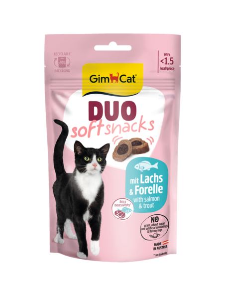 Snack > DUO SOFT SNACKS con Salmone & Trota 50G | GIMBORN