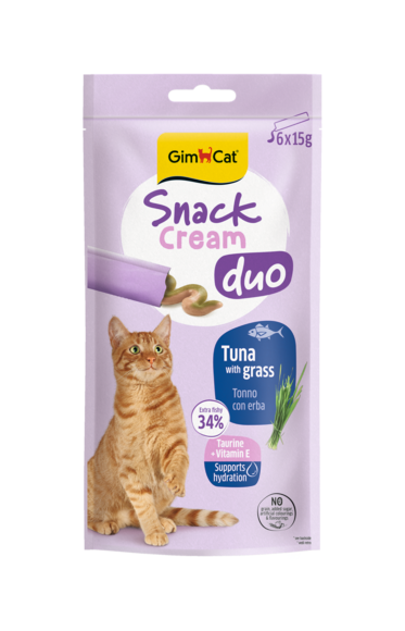 Snack > Snack cream DUO TONNO Con ERBA 6x15g | GIMBORN