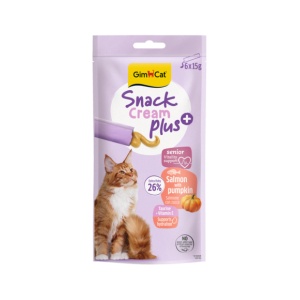 Snack > Snack cream PLUS SALMONE Con ZUCCA 6x15g | GIMBORN
