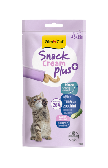 Atıştırmalıklar > Snack cream PLUS TONNO Con ZUCCHINE 6x15g | GIMBORN