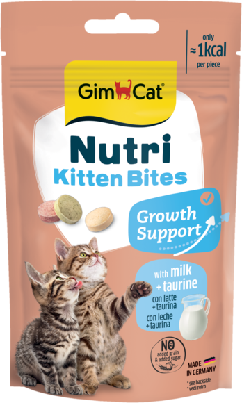 Tabs > Nutri Kitten Bites con Latte + Taurina | GIMBORN