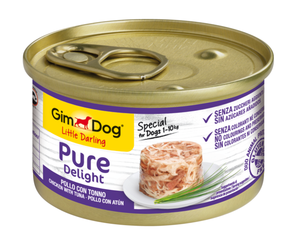 Alimenti umidi > PURE DELIGHT POLLO CON TONNO 85g | GIMBORN