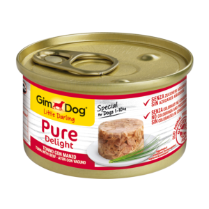 Yaş mama > PURE DELIGHT tuna with beef 85g | GIMBORN