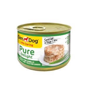 Wet food > PURE DELIGHT CHICKEN with LAMB 150G | GIMBORN