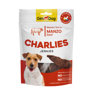 Snack > CHARLIES JERKIES MANZO 70GR | GIMBORN