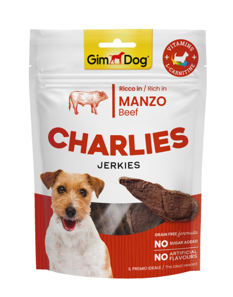 Snack > CHARLIES JERKIES MANZO 70GR | GIMBORN