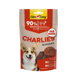 Snacks > CHARLIES THE MONO BURGERS beef 70GR | GIMBORN