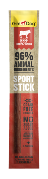 Snacks > SPORT STICK BEEF 12G | GIMBORN