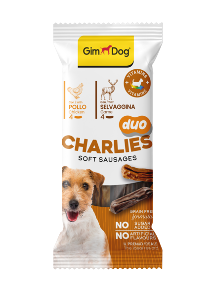 Atıştırmalıklar > Charlies Duo POLLO&SELVAGGINA 60G | GIMBORN