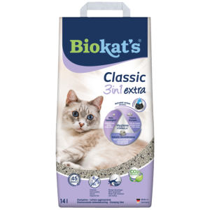 Lettiere agglomeranti > BIOKAT'S CLASSIC 3in1 EXTRA 14l | GIMBORN