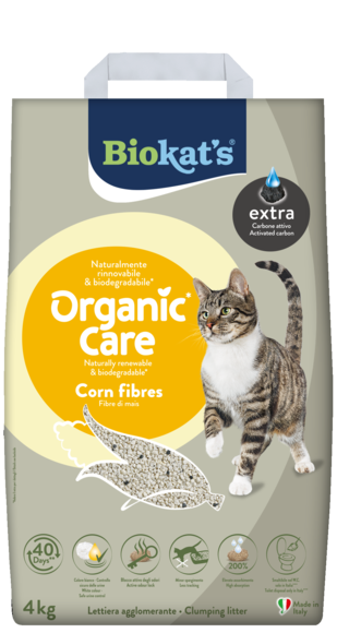 Topaklanan kumlar > Biokat's* Organic** Care Corn fibres extra 4kg | GIMBORN