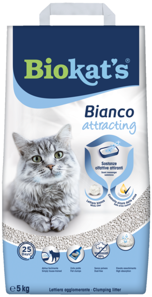 Lettiere agglomeranti > Biokat's Attracting 5kg | GIMBORN