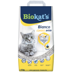 Clumping litters > Biokat's* Bianco Extra 5kg | GIMBORN