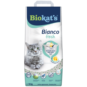 Lettiere agglomeranti > Biokat's Bianco Fresh 10 KG | GIMBORN