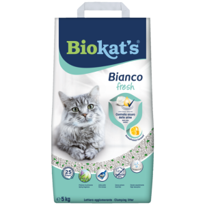 Clumping litters > Biokat's* Bianco Fresh 5kg | GIMBORN