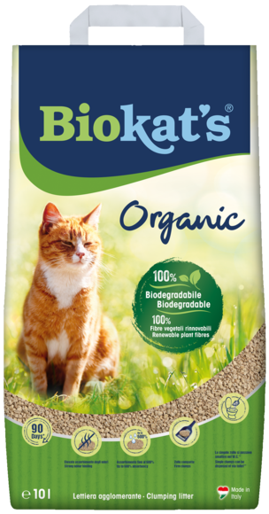 Clumping litters > BIOKAT'S ORGANIC 10LT | GIMBORN
