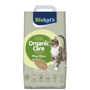 Lettiere agglomeranti > Biokat's* Organic** Care Plant fibres 3.5 kg | GIMBORN