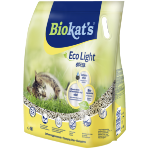 Clumping litters > BIOKAT'S ECO LIGHT EXTRA 5LT | GIMBORN
