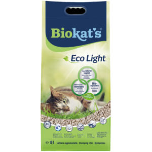 Lettiere agglomeranti > Biokat’s Eco Light 8 L | GIMBORN