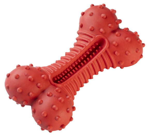 Toys > RED TITAN CURVY BONE | GIMBORN
