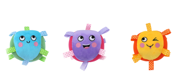 Toys > CHIRPY BALL ASS. COLORS | GIMBORN