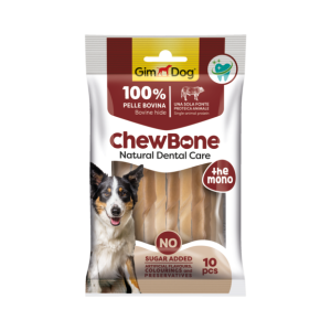 Snack > ChewBone RAWHIDE STICK 5''/9-10MM - 10PZ | GIMBORN